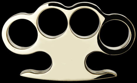 solid brass knuckles